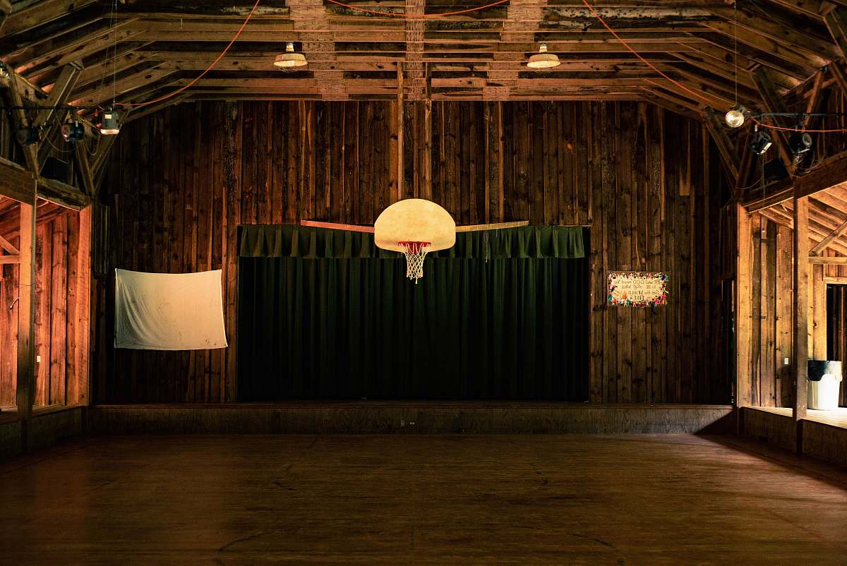 ballroom indoor photography of basketball court indoors